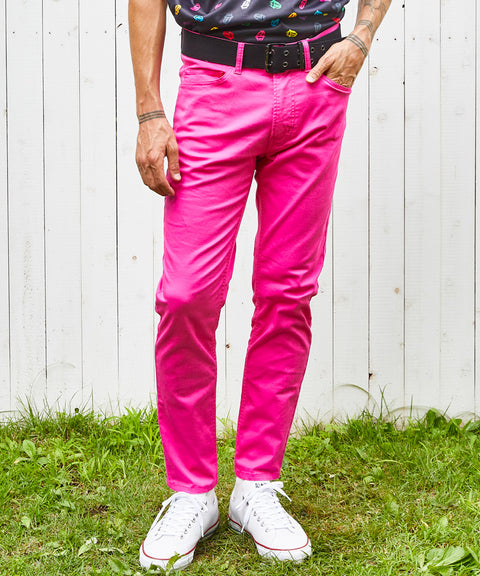 50%OFF【BACK SPIN!】5ポケットストレッチチノパンツ