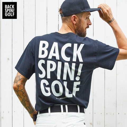 50%OFF【BACK SPIN!】BIGロゴポケット Tシャツ