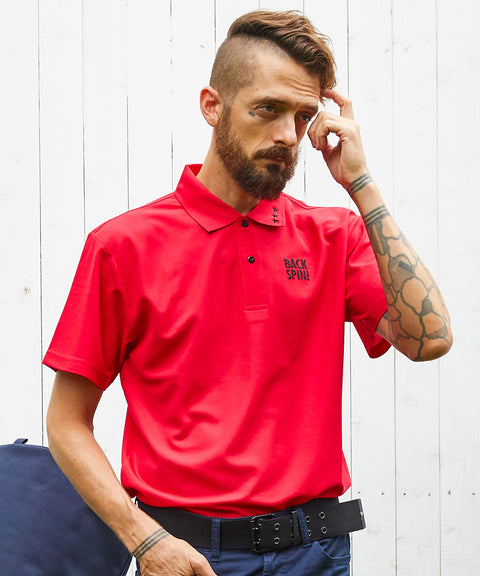 【30%OFF】【BACK SPIN!】スターロゴポロシャツ