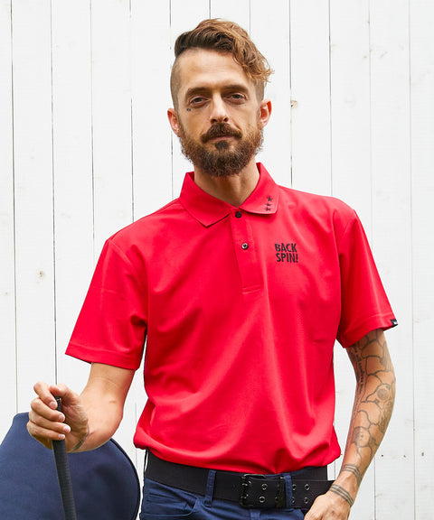 【30%OFF】【BACK SPIN!】スターロゴポロシャツ