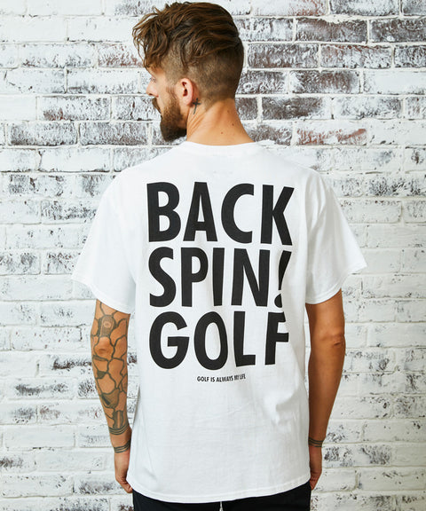 50%OFF【BACK SPIN!】BIGロゴポケット Tシャツ