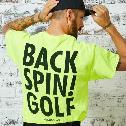 50%OFF【BACK SPIN!】BIGロゴポケット Tシャツ
