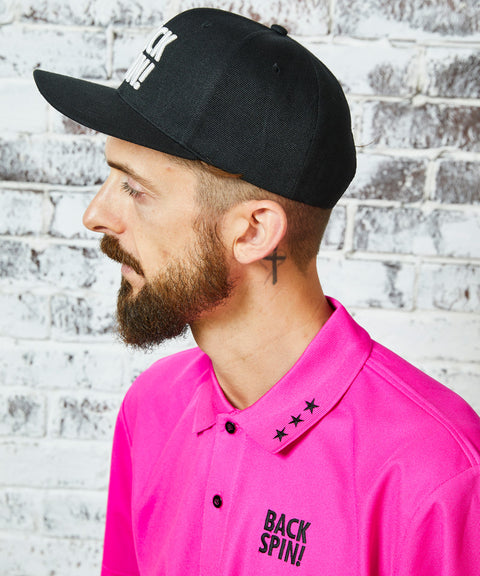 【30%OFF】【BACK SPIN!】スターロゴポロシャツ