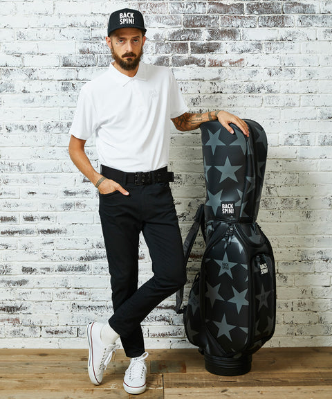 【30%OFF】【BACK SPIN!】スターロゴポロシャツ