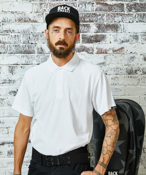 【30%OFF】【BACK SPIN!】スターロゴポロシャツ