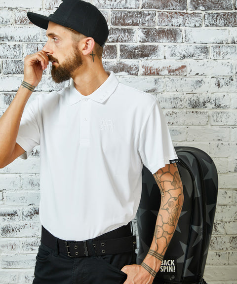 【30%OFF】【BACK SPIN!】スターロゴポロシャツ