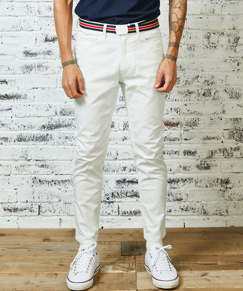 50%OFF【BACK SPIN!】5ポケットストレッチチノパンツ