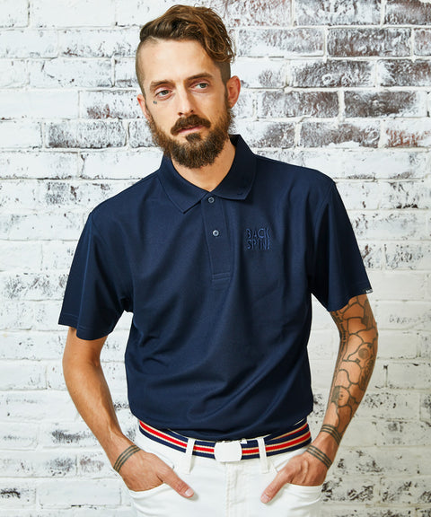 【30%OFF】【BACK SPIN!】スターロゴポロシャツ