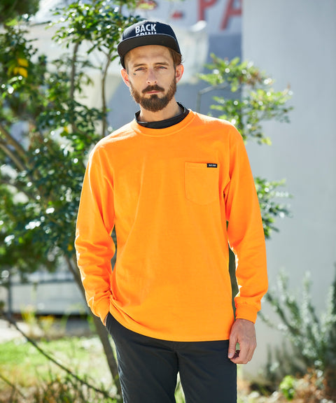 【BACK SPIN!】BACK LOGO LONG T-shirt(BSBB01W717)4 colors