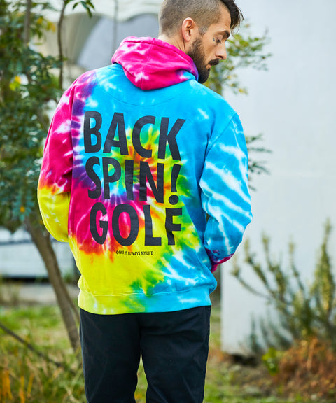 【BACK SPIN!】BACKSPIN TIE DYE BACK LOGO PARKA(BSBA02W715)