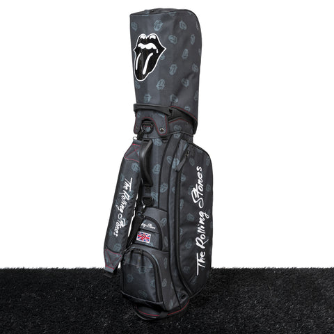 サンプル品【The Rolling Stones】RollingStones Tongue Patterned Stand Golf Bag(RSBA02C001)