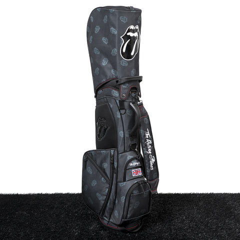 サンプル品【The Rolling Stones】RollingStones Tongue Patterned Stand Golf Bag(RSBA02C001)