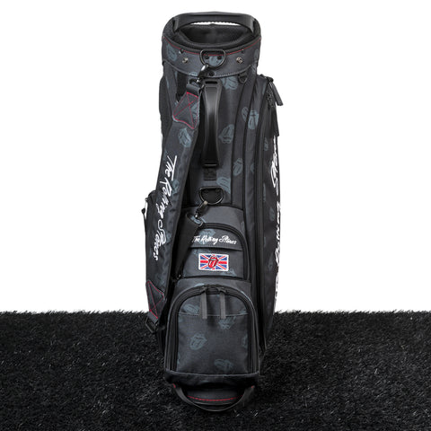 サンプル品【The Rolling Stones】RollingStones Tongue Patterned Stand Golf Bag(RSBA02C001)