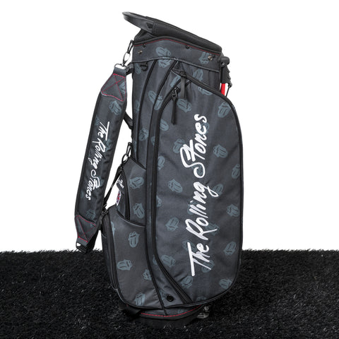 サンプル品【The Rolling Stones】RollingStones Tongue Patterned Stand Golf Bag(RSBA02C001)