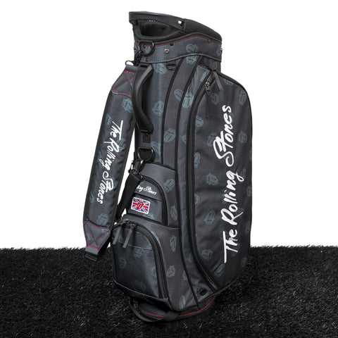 サンプル品【The Rolling Stones】RollingStones Tongue Patterned Stand Golf Bag(RSBA02C001)