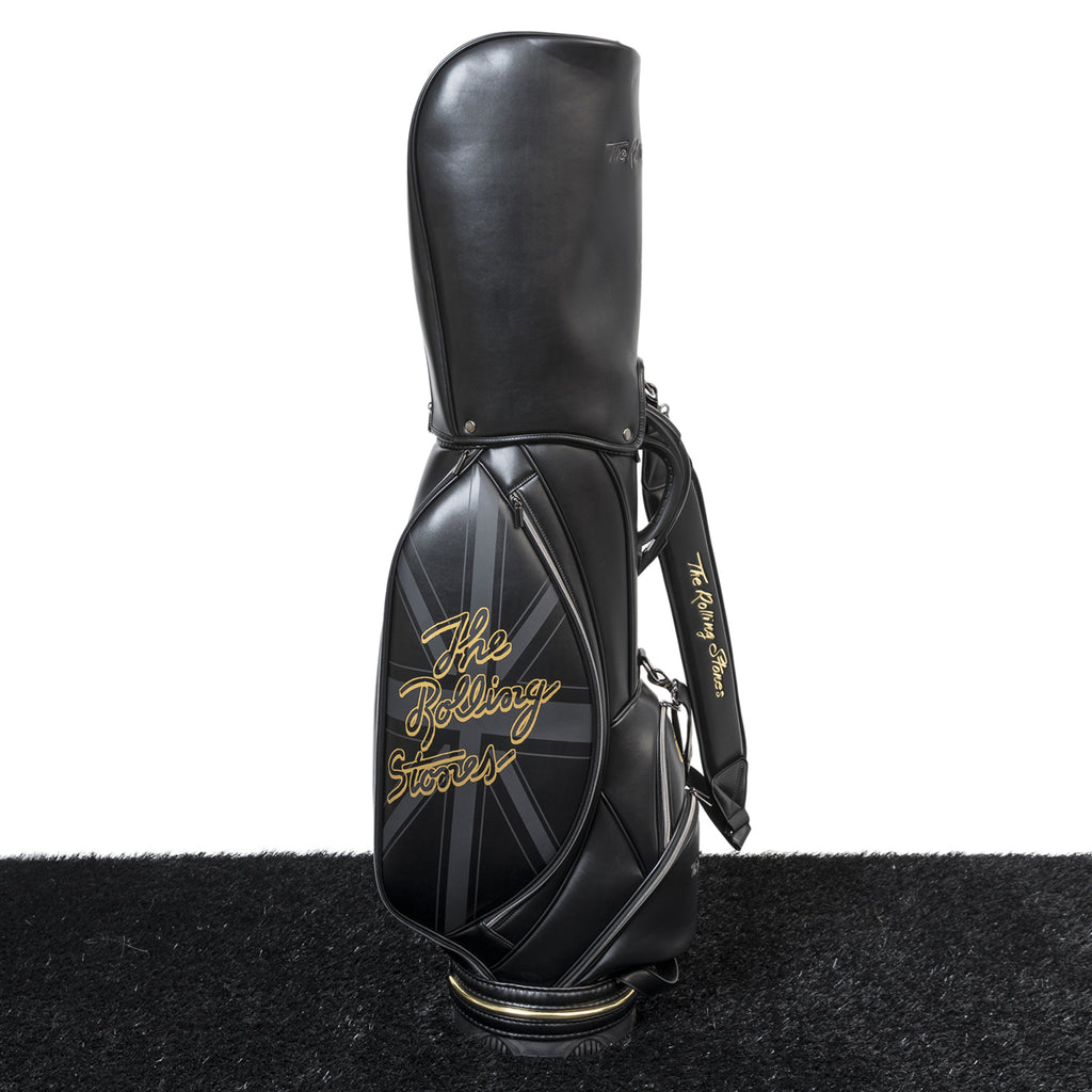 The Rolling Stones】RollingStones Gold Icon Tour Golf Bag