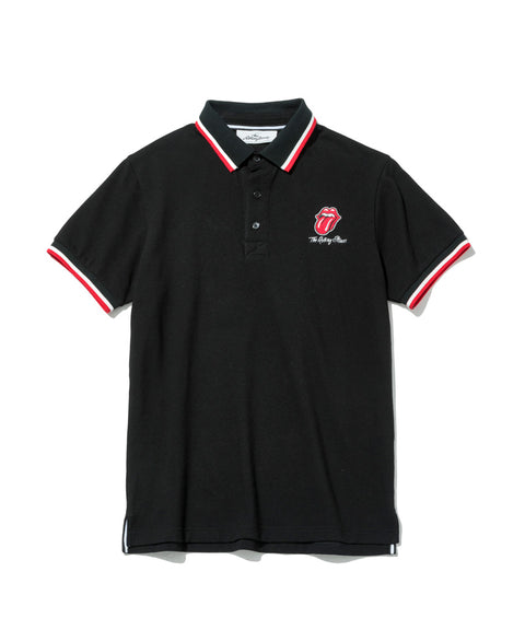 【50%OFF】【RollingStones】 ロゴラインポロシャツ