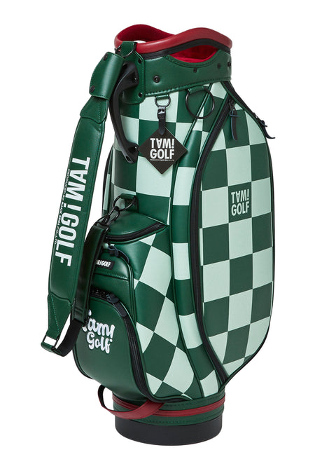 再入荷!【TAM!GOLF】CHECKER CART TYPE CADDIE BAG(TGBD01C101)