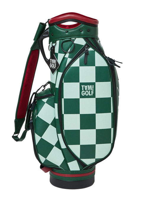 再入荷!【TAM!GOLF】CHECKER CART TYPE CADDIE BAG(TGBD01C101)