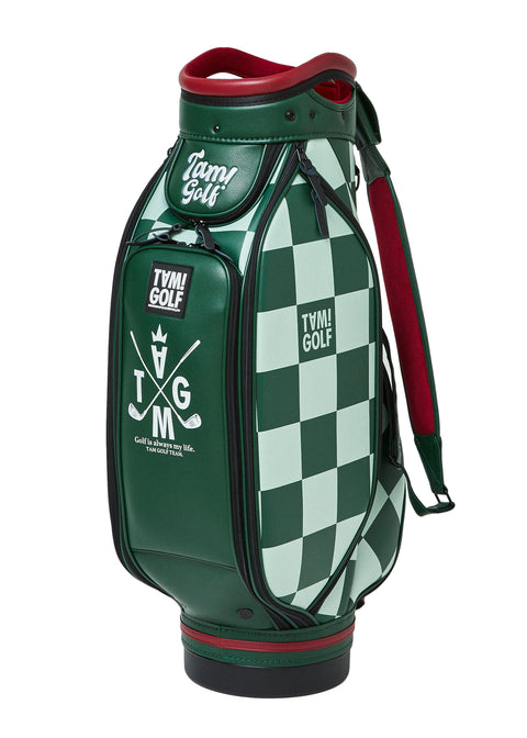 再入荷!【TAM!GOLF】CHECKER CART TYPE CADDIE BAG(TGBD01C101)