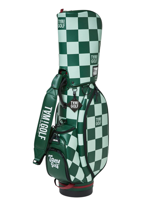 再入荷!【TAM!GOLF】CHECKER CART TYPE CADDIE BAG(TGBD01C101)