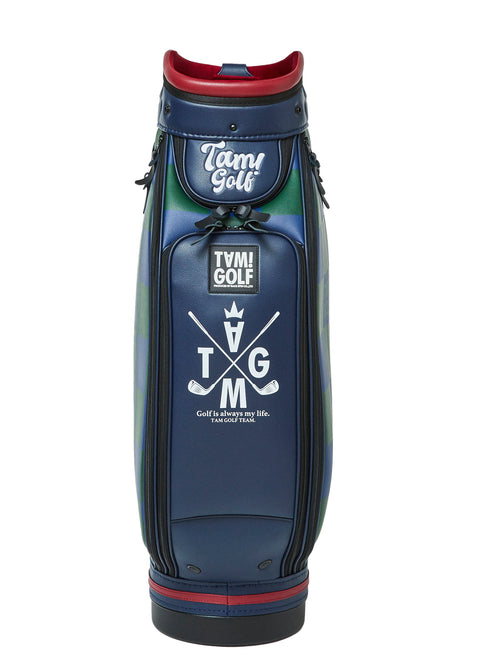 再入荷!【TAM!GOLF】CHECKER CART TYPE CADDIE BAG(TGBD01C101)