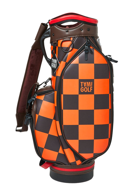 再入荷!【TAM!GOLF】CHECKER CART TYPE CADDIE BAG(TGBD01C101)