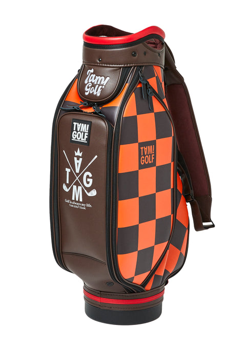 再入荷!【TAM!GOLF】CHECKER CART TYPE CADDIE BAG(TGBD01C101)