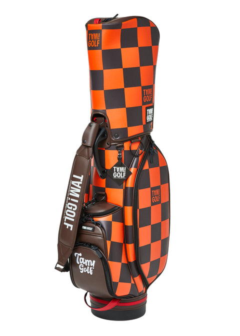 再入荷!【TAM!GOLF】CHECKER CART TYPE CADDIE BAG(TGBD01C101)