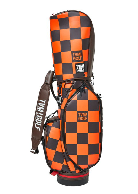 再入荷!【TAM!GOLF】CHECKER CART TYPE CADDIE BAG(TGBD01C101)
