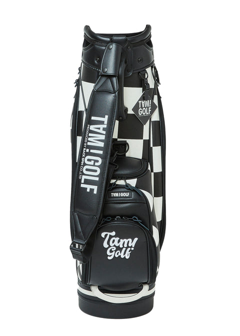再入荷!【TAM!GOLF】CHECKER CART TYPE CADDIE BAG(TGBD01C101)