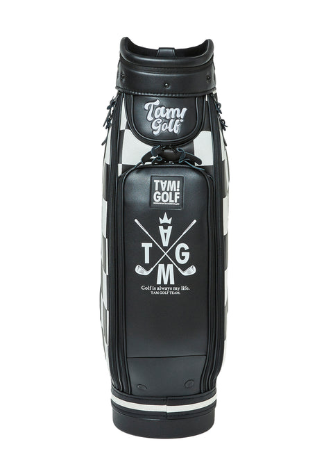 再入荷!【TAM!GOLF】CHECKER CART TYPE CADDIE BAG(TGBD01C101)