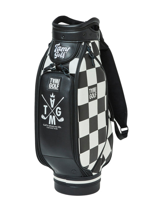 再入荷!【TAM!GOLF】CHECKER CART TYPE CADDIE BAG(TGBD01C101)