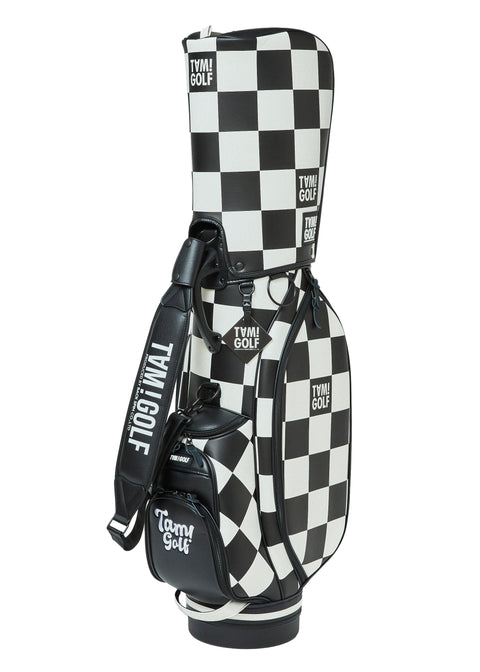 再入荷!【TAM!GOLF】CHECKER CART TYPE CADDIE BAG(TGBD01C101)