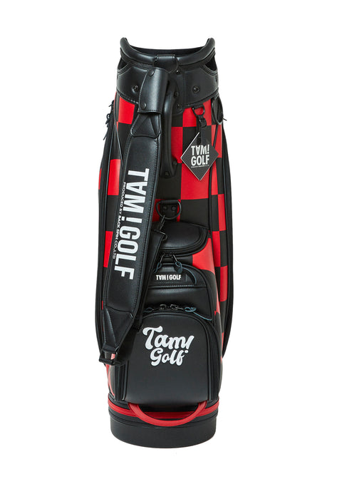 再入荷!【TAM!GOLF】CHECKER CART TYPE CADDIE BAG(TGBD01C101)