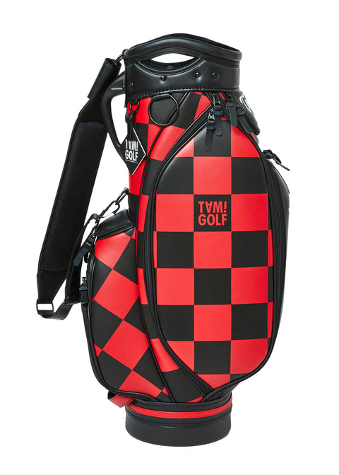 再入荷!【TAM!GOLF】CHECKER CART TYPE CADDIE BAG(TGBD01C101)