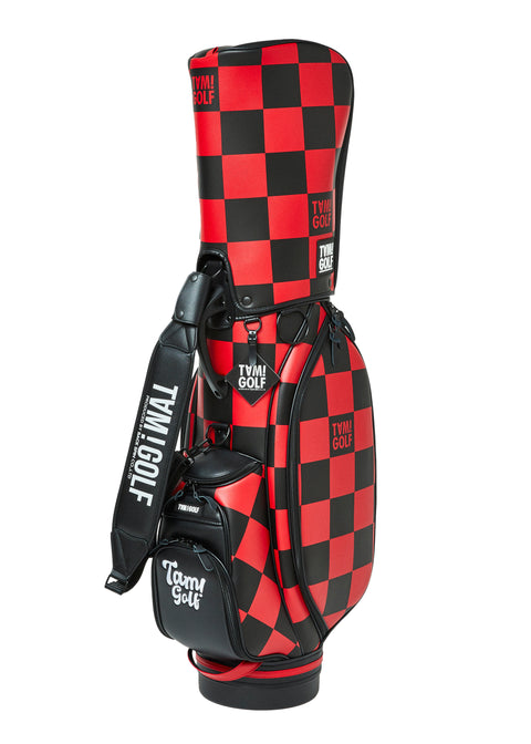再入荷!【TAM!GOLF】CHECKER CART TYPE CADDIE BAG(TGBD01C101)