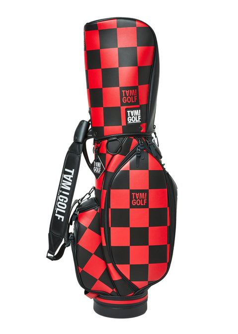 再入荷!【TAM!GOLF】CHECKER CART TYPE CADDIE BAG(TGBD01C101)