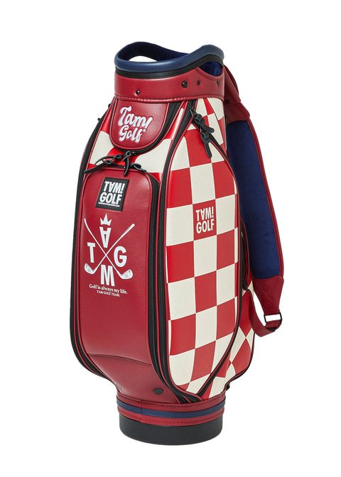 再入荷!【TAM!GOLF】CHECKER CART TYPE CADDIE BAG(TGBD01C101)
