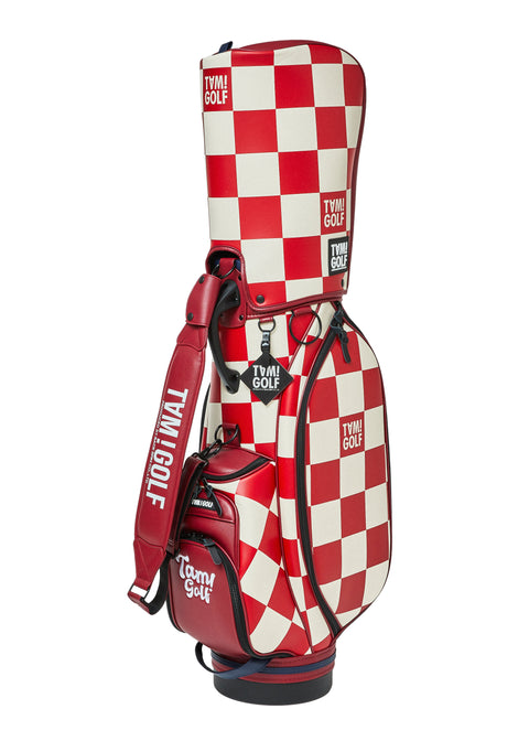 再入荷!【TAM!GOLF】CHECKER CART TYPE CADDIE BAG(TGBD01C101)