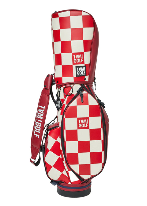 再入荷!【TAM!GOLF】CHECKER CART TYPE CADDIE BAG(TGBD01C101)