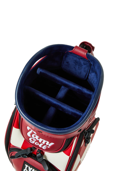 再入荷!【TAM!GOLF】CHECKER CART TYPE CADDIE BAG(TGBD01C101)