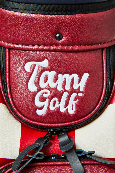 再入荷!【TAM!GOLF】CHECKER CART TYPE CADDIE BAG(TGBD01C101)