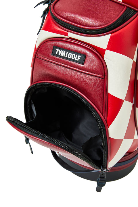 再入荷!【TAM!GOLF】CHECKER CART TYPE CADDIE BAG(TGBD01C101)