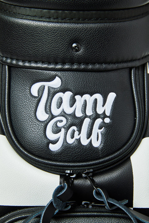 再入荷!【TAM!GOLF】CHECKER CART TYPE CADDIE BAG(TGBD01C101)