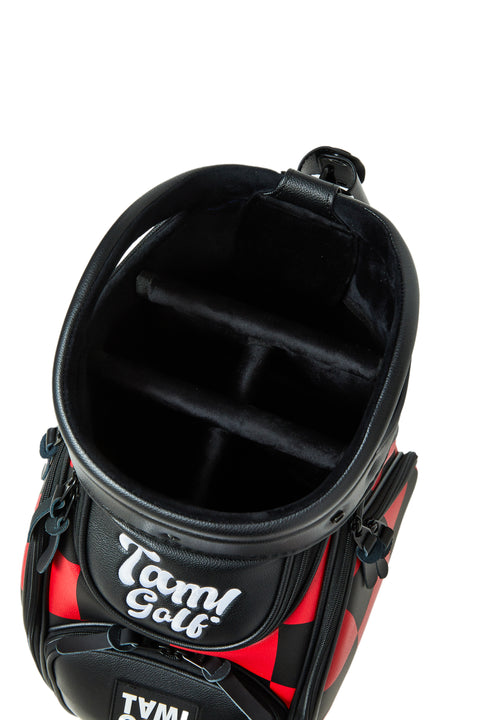 再入荷!【TAM!GOLF】CHECKER CART TYPE CADDIE BAG(TGBD01C101)