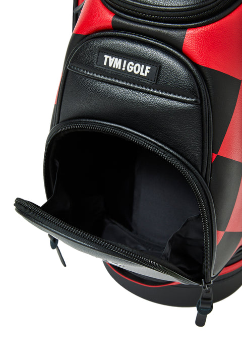 再入荷!【TAM!GOLF】CHECKER CART TYPE CADDIE BAG(TGBD01C101)
