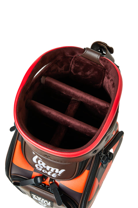 再入荷!【TAM!GOLF】CHECKER CART TYPE CADDIE BAG(TGBD01C101)