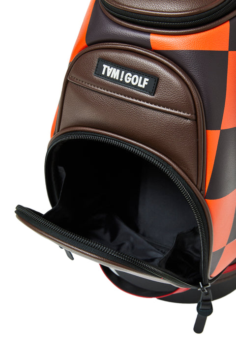 再入荷!【TAM!GOLF】CHECKER CART TYPE CADDIE BAG(TGBD01C101)