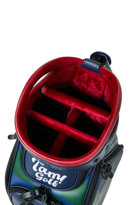 再入荷!【TAM!GOLF】CHECKER CART TYPE CADDIE BAG(TGBD01C101)
